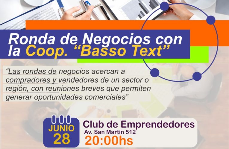 La cooperativa Basso Text se prepara para su primera ronda de negocios