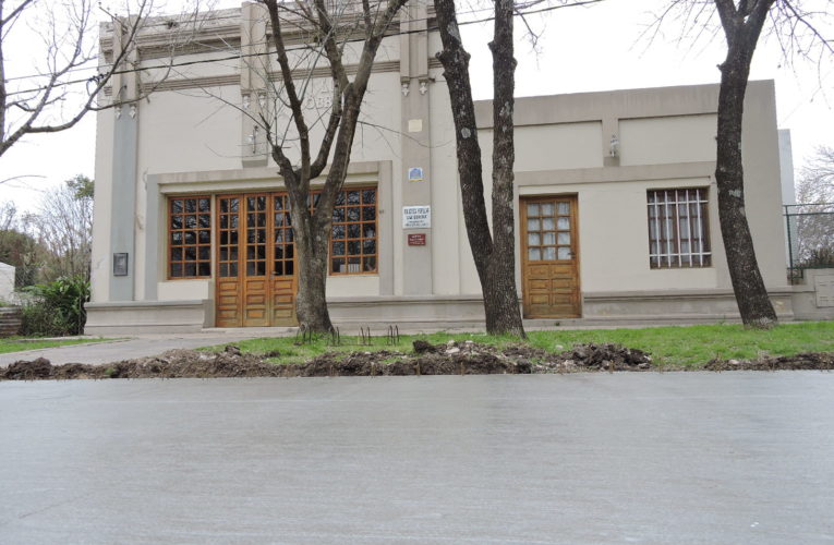 Basavilbaso: comenzó la pavimentación de calle Podestá