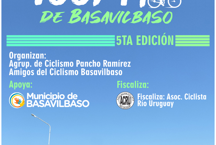 Recorrido de los 100k de Basavilbaso