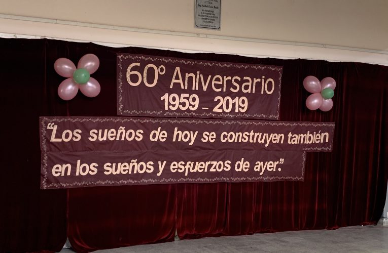 Acto por el 60° aniversario del Colegio Nacional de Basavilbaso