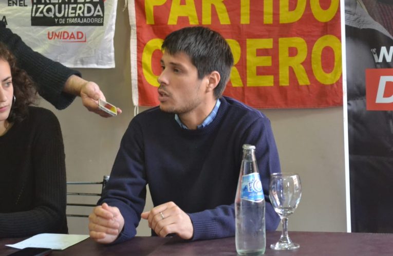 Pablo Amarillo, candidato a diputado nacional por el FIT Unidad recorrió Basavilaso
