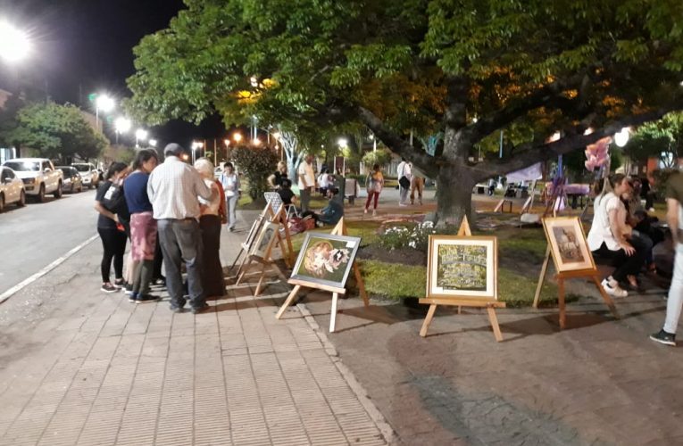 Muestra de arte en Plazoleta San Martín