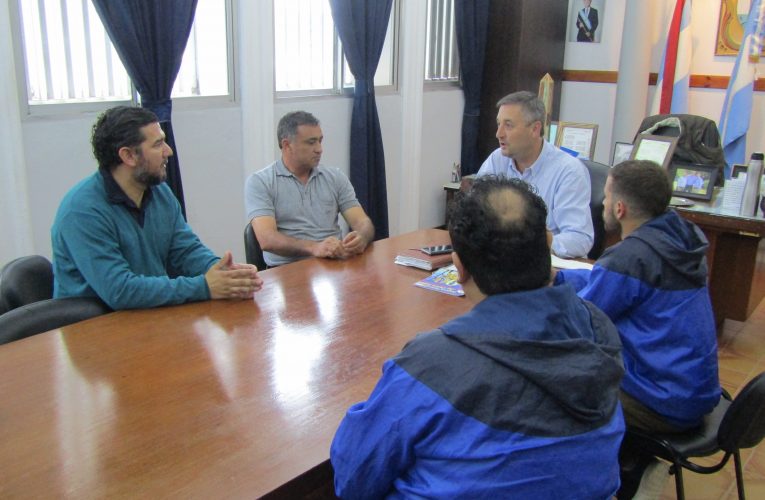 Reunión del intendente de Basavilbaso con integrantes del Sindicato La Fraternidad