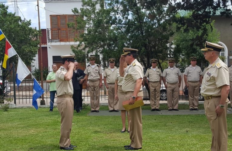 El intendente de Basavilbaso participó del acto de cambio de Jefatura de Prefectura Bajo Uruguay