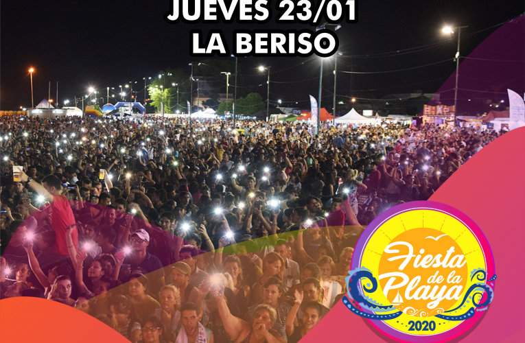 La Beriso en la Fiesta de la Playa: se venden entradas en el predio desde las 15 horas