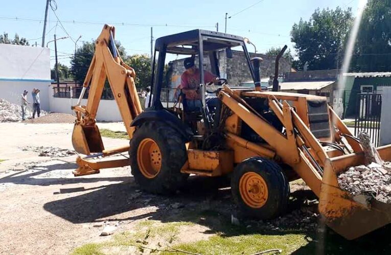 Concepción del Uruguay: comenzó la obra del Microcine en el barrio 30 de Octubre