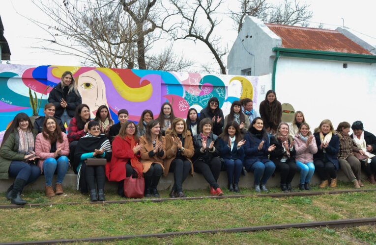 Más localidades entrerrianas se suman a promover los derechos de las mujeres a través del arte urbano