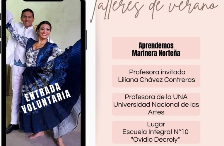 La Peña Semblanzas Gauchas presenta un taller sobre Marinera Norteña a cargo de Liliana Chávez Contreras