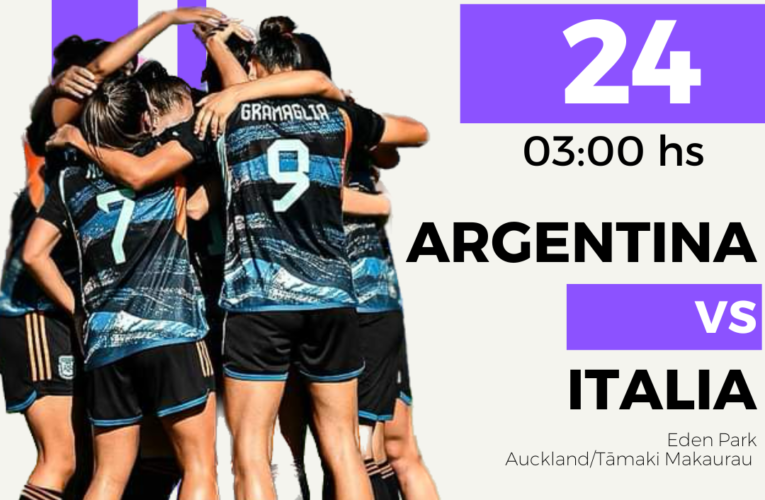 La Selección Argentina hizo su debut en el Mundial de Fútbol Femenino
