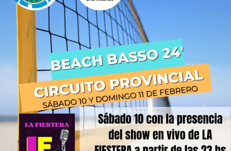 Este fin de semana vuelve el Circuito de Beach Vóley a Basavilbaso