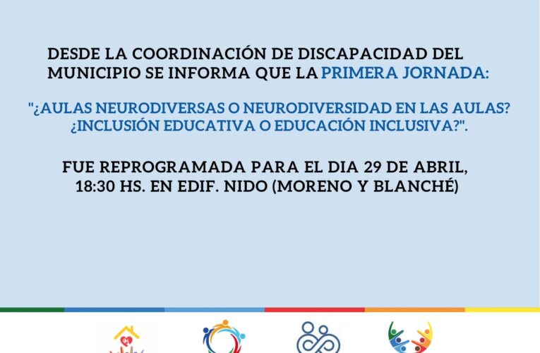 “Círculo de escucha” y capacitación sobre “Aulas neurodiversas”, propuestas de la Coordinación de Discapacidad de Basavilbaso