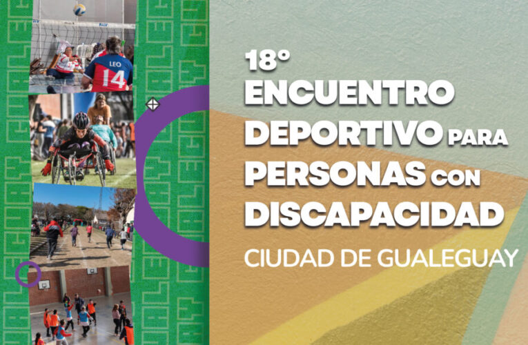 Se declaró de interés el Encuentro Deportivo Adaptado de Gualeguay