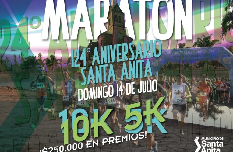 Se viene una nueva edición de la “Maratón Aniversario de Santa Anita”