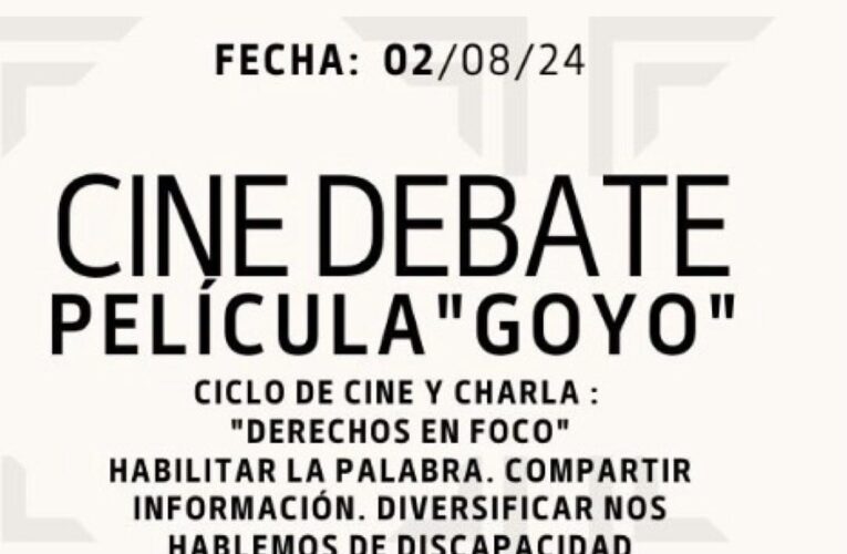 Comenzará en Basavilbaso un ciclo de cine debate para hablar sobre discapacidad