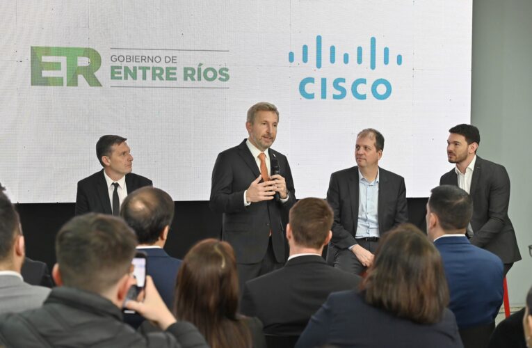 Entre Ríos y Cisco firman una alianza para potenciar la transformación digital en la provincia