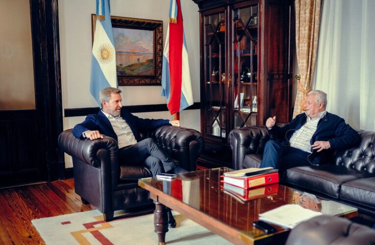 Frigerio y Lauritto hablaron de obras en Concepción del Uruguay