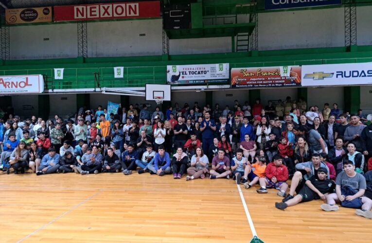 400 deportistas celebraron la inclusión en la final provincial de los Juegos Entrerrianos en Concordia