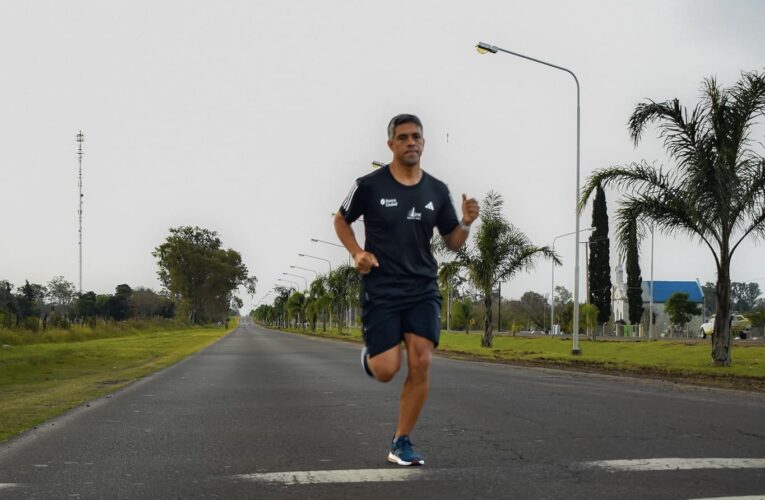 El corredor basavilbasense César Rothar participará de la desafiante Maratón de Atenas