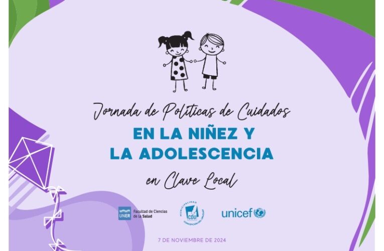 Realizarán en Concepción del Uruguay la jornada “Cuidado de la niñez y la adolescencia, en clave local”