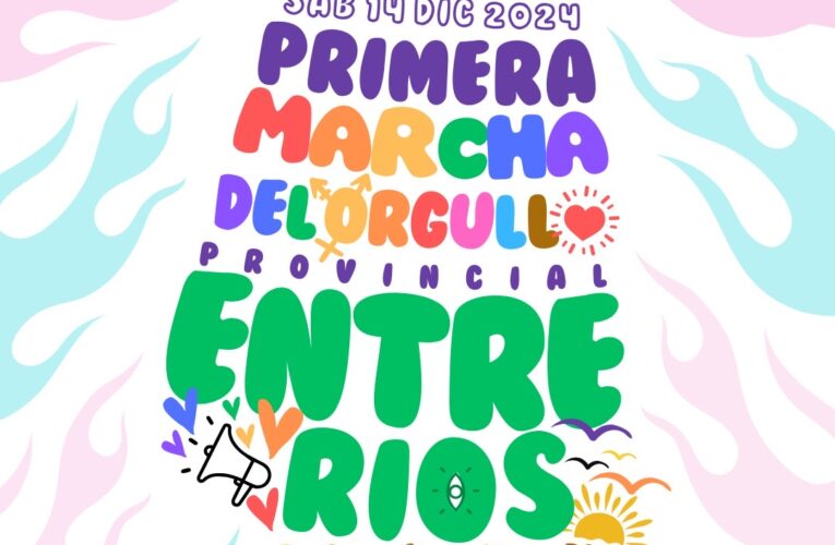 Concepción del Uruguay será sede de la Primera Marcha del Orgullo Provincial