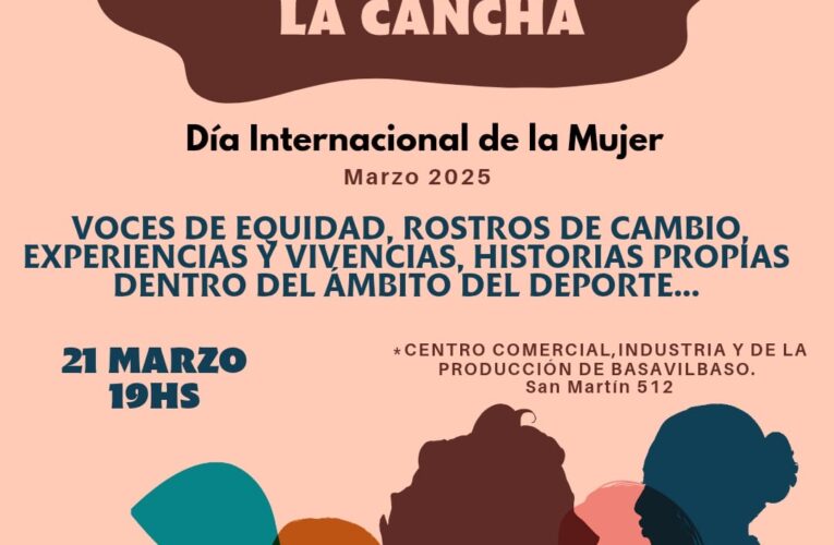 Realizarán el living “Mujeres marcando la cancha”
