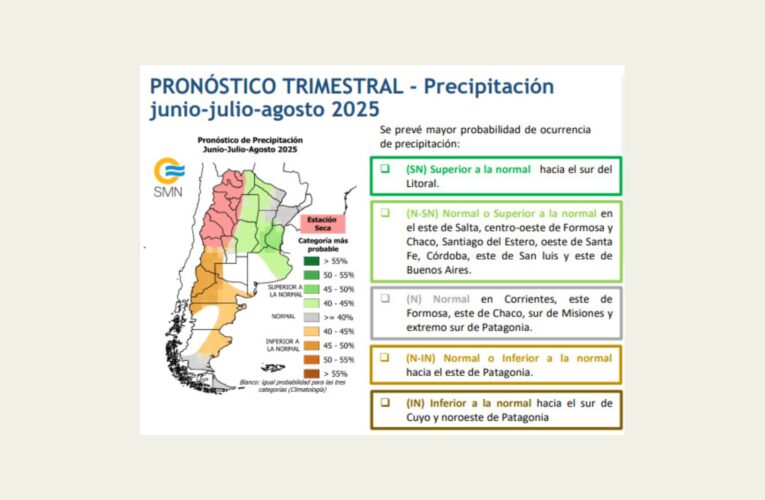 Pronostican un invierno lluvioso para Entre Ríos y recuperación en los ríos