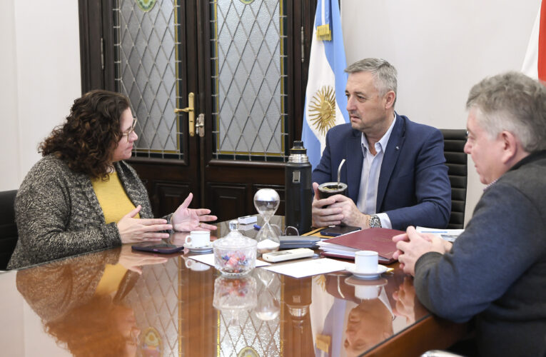 Hein recibió a pastores evangélicos para abordar temas de salud mental
