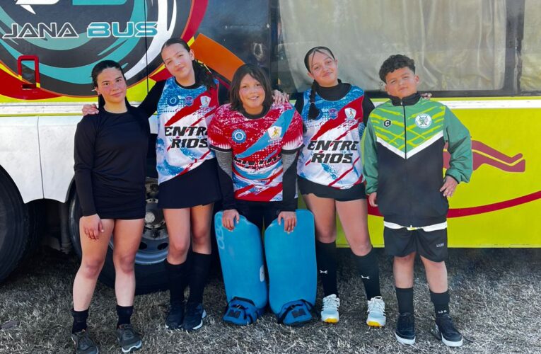 Jugadores de hockey del Aero Club Basavilbaso integraron la Selección de Entre Ríos que participó del 50° Nacional de Hockey Social en Córdoba