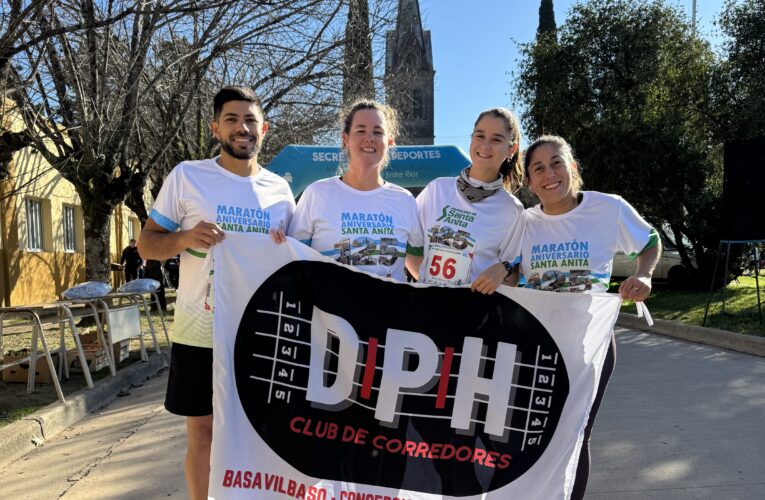 Gran domingo para corredores basavilbasenses en la Maratón 125º aniversario de Santa Anita
