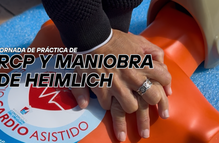 Concepción del Uruguay: realizaron una jornada de práctica de RCP y Maniobra Heimlich